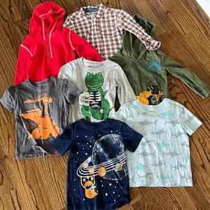 Carters boys shirt set